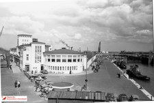 Der Columbusbahnhof in Bremerhaven, um 1955